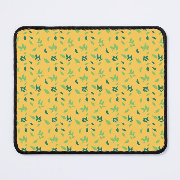 Item preview, Mango Leaf Pattern on Mustard Yellow designed and sold by Qousqoza7.