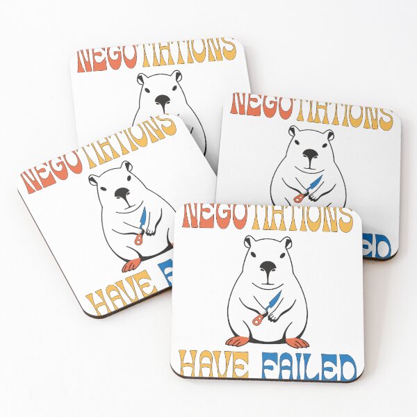 Item preview, A relaxed capybara calmly  designed and sold by Tafa_Design.