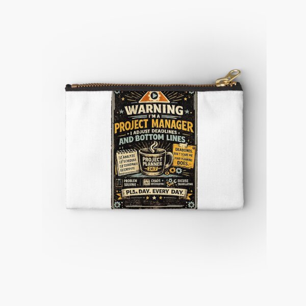 Item preview, Warning I'm a Project Manager Funny Office Management Humor designed and sold by Eng-Art.
