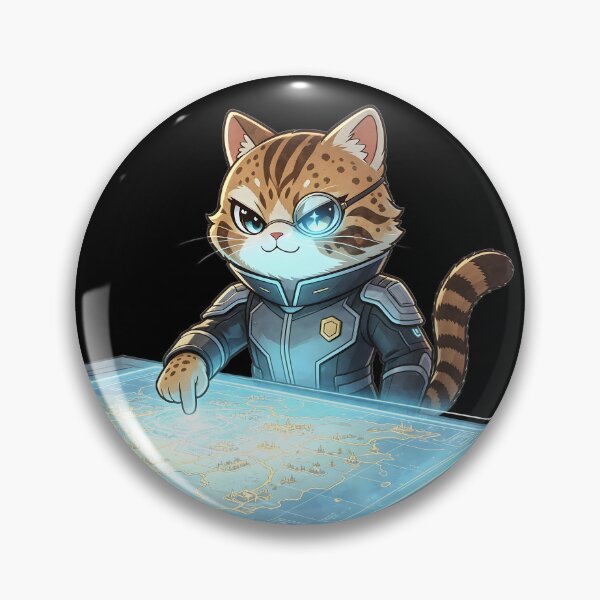 Item preview, The Tactical Commander - Felis Nigripes Cyber-Strategist designed and sold by ABYSSLAB.