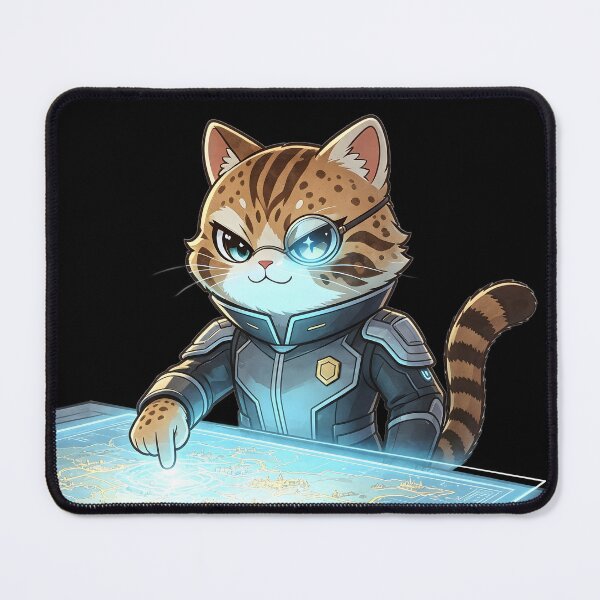 Item preview, The Tactical Commander - Felis Nigripes Cyber-Strategist designed and sold by ABYSSLAB.