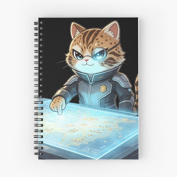 Item preview, The Tactical Commander - Felis Nigripes Cyber-Strategist designed and sold by ABYSSLAB.