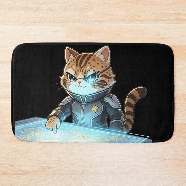 Item preview, The Tactical Commander - Felis Nigripes Cyber-Strategist designed and sold by ABYSSLAB.