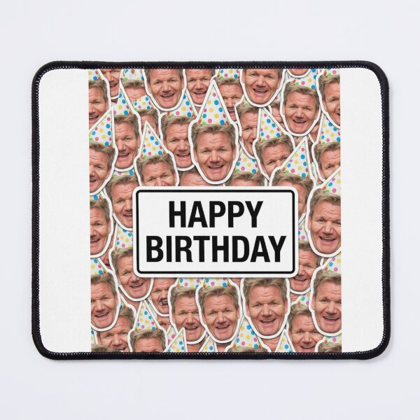 Item preview, Gordon ramsay birthday cutout funny prank meme gift weird designed and sold by CheeseBlueprint.
