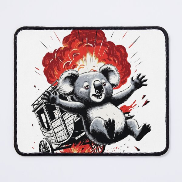 Item preview, The Big Takeoff – Koala Comic Chaos designed and sold by BadPandaCore.