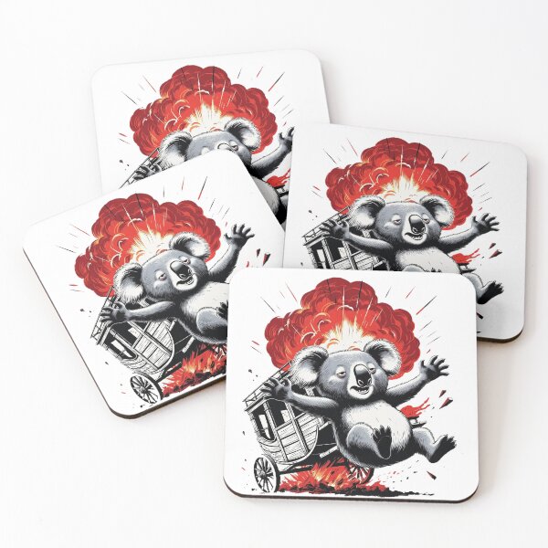 Item preview, The Big Takeoff – Koala Comic Chaos designed and sold by BadPandaCore.