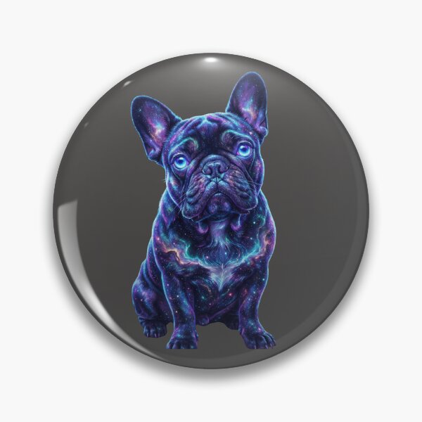 Item preview, Cosmic French Bulldog Galaxy Art Psychedelic Dog Illustration designed and sold by shallia.