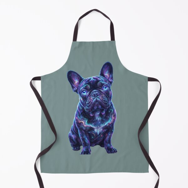 Item preview, Cosmic French Bulldog Galaxy Art Psychedelic Dog Illustration designed and sold by shallia.