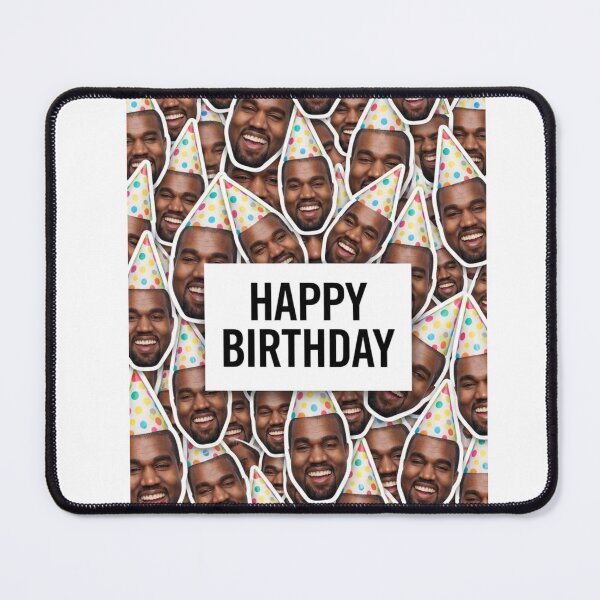 Item preview, Kanye west birthday cutout funny prank meme gift weird designed and sold by CheeseBlueprint.