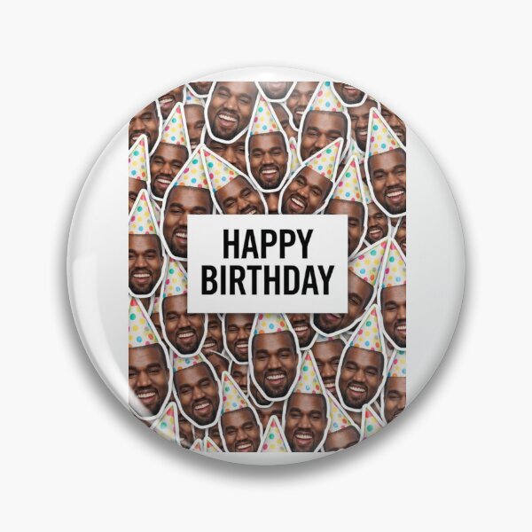 Item preview, Kanye west birthday cutout funny prank meme gift weird designed and sold by CheeseBlueprint.