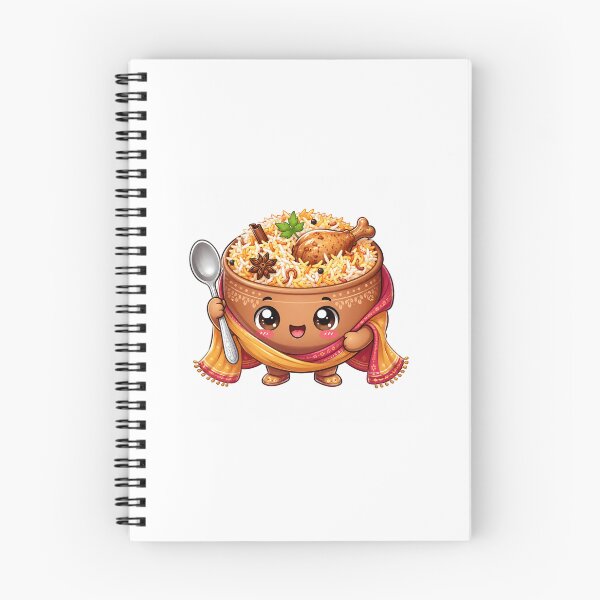 Item preview, Cute Kawaii Biryani Bowl Mascot Tote Bag | Funny Indian Food Chibi Art` designed and sold by Chinnibujji.