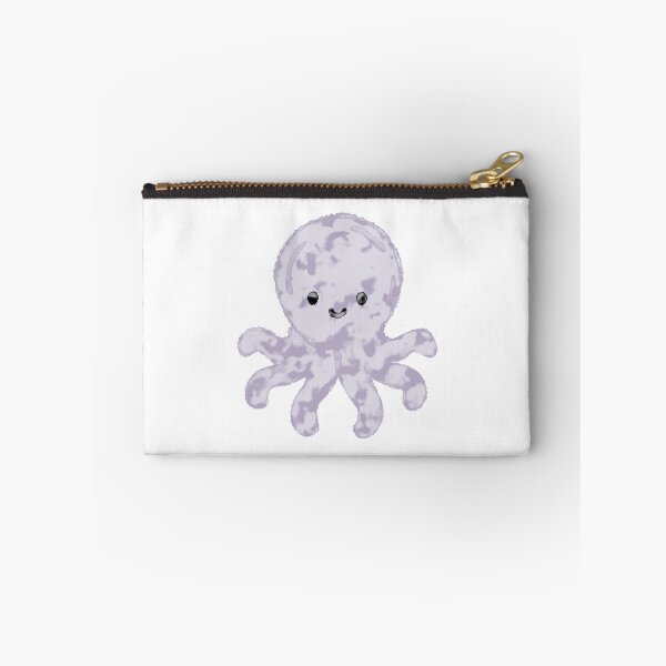Item preview, Cute Gray Plush Octopus Watercolor Kawaii designed and sold by muhammadkhafidh.
