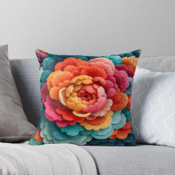 Item preview, Colorful Floral Bloom | Abstract Botanical Flower Art designed and sold by MythicMood.