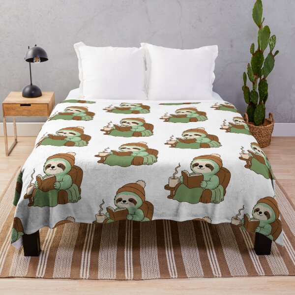 Item preview, cozy sloth designed and sold by Muertafeel.