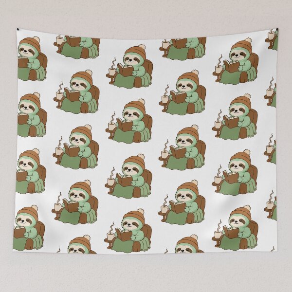 Item preview, cozy sloth designed and sold by Muertafeel.