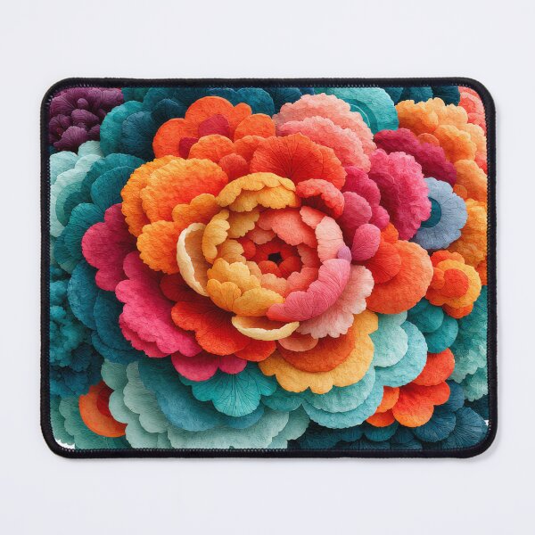 Item preview, Colorful Floral Bloom | Abstract Botanical Flower Art designed and sold by MythicMood.