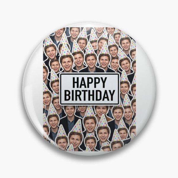 Item preview, Michael cera birthday cutout funny prank meme gift weird designed and sold by CheeseBlueprint.