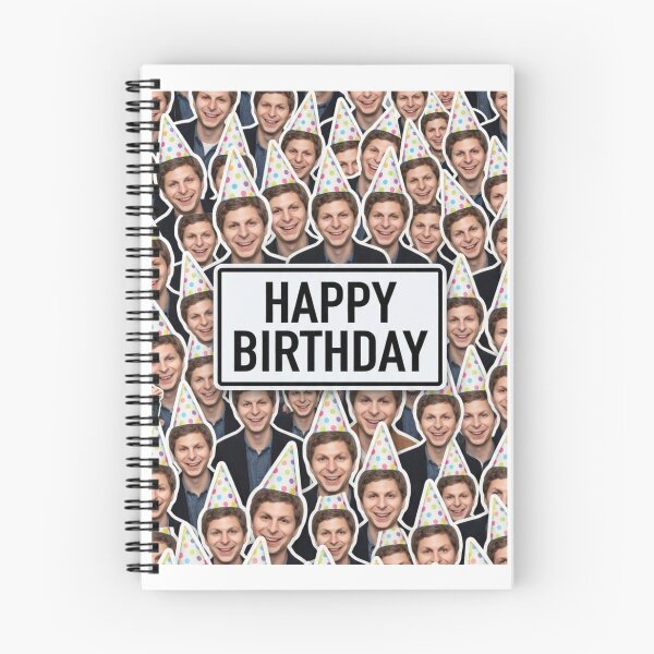 Item preview, Michael cera birthday cutout funny prank meme gift weird designed and sold by CheeseBlueprint.
