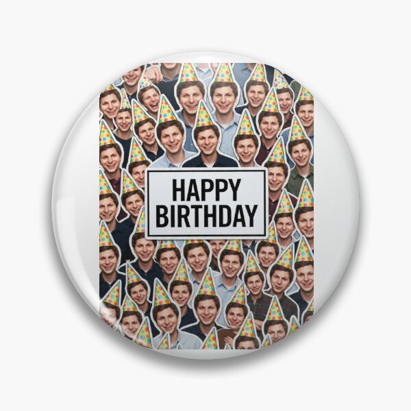 Item preview, Michael cera birthday cutout funny prank meme gift weird designed and sold by CheeseBlueprint.