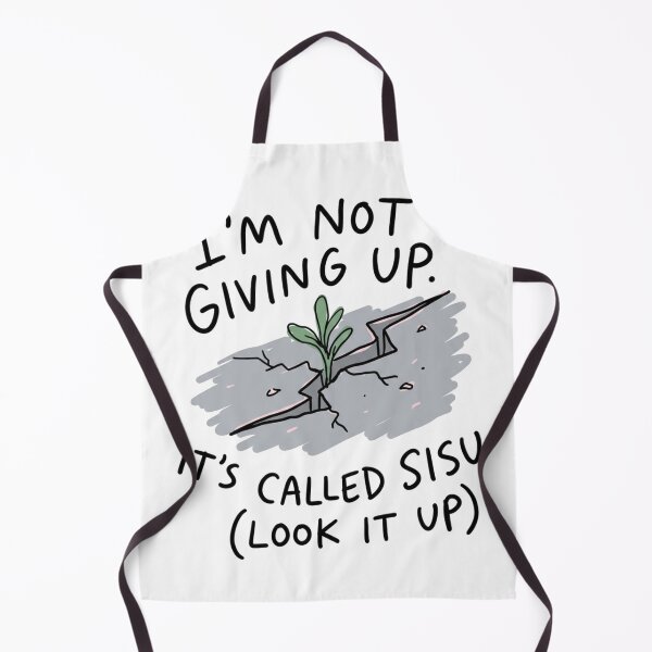 Item preview, The Daily Struggle – Sisu Resilient Weed Doodle designed and sold by SisuPrintsCo.