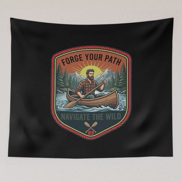 Item preview, Forge Your Path - Solo Canoe Wilderness Adventure designed and sold by Global-Command.