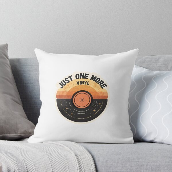 Aperçu de l'œuvre Just One More Vinyl créée et vendue par woofstickers.