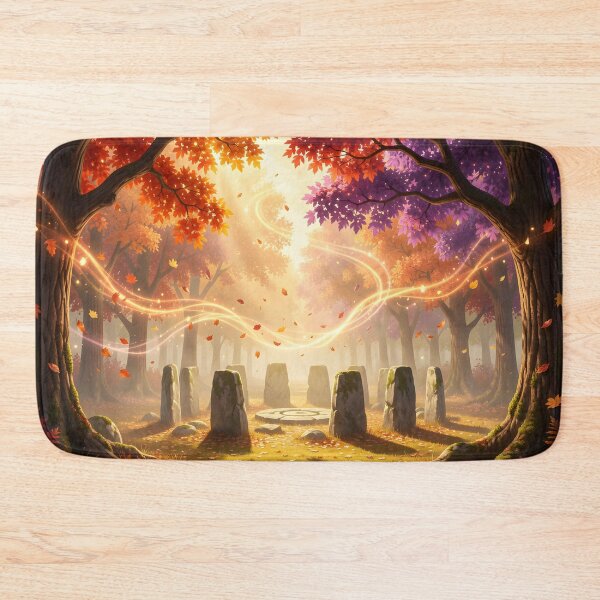 Item preview, Stone Circle in a Magical Forest Clearing designed and sold by Fanta-sticky.