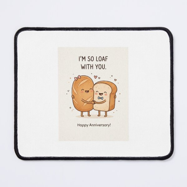 Item preview, Loaf love anniversary girlfriend boyfriend birthday christmas wedding designed and sold by CheeseBlueprint.