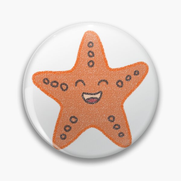 Item preview, Cute Kawaii Starfish Watercolor Illustration designed and sold by muhammadkhafidh.