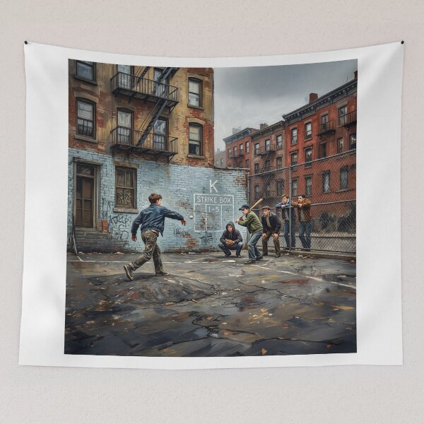 Item preview, 1950's Playground Vintage Baseball designed and sold by Home Decor Art.