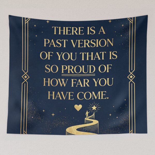Item preview, There Is A Past Version Of You - Art Deco Motivation designed and sold by Artdavesalzburg.