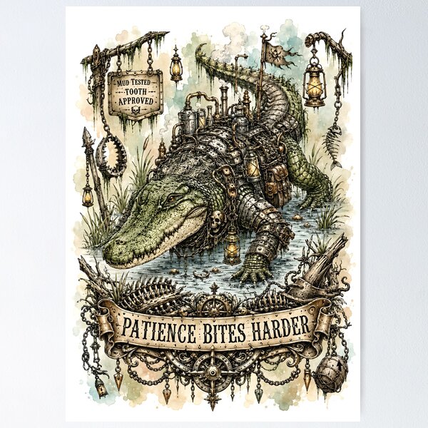 Item preview, Bayou Pressure designed and sold by Shadow Sprite Art.
