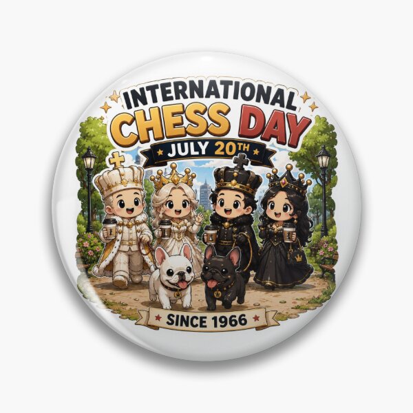 Item preview, International Chess Day designed and sold by SNC3421.