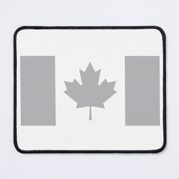 Item preview, Minimalist Grayscale Canada Flag designed and sold by T-domain.