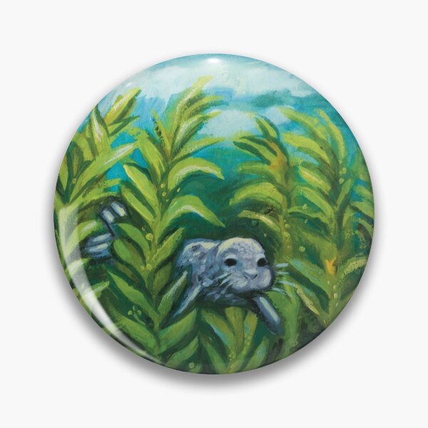 Item preview, seal in kelp forest designed and sold by petselkie.