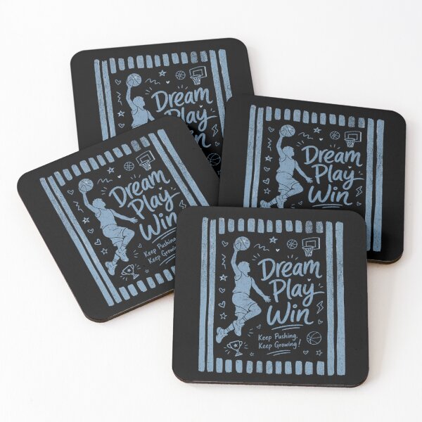 Item preview, Dream Play Win Pastel Basketball Graphic designed and sold by lenalenspod.
