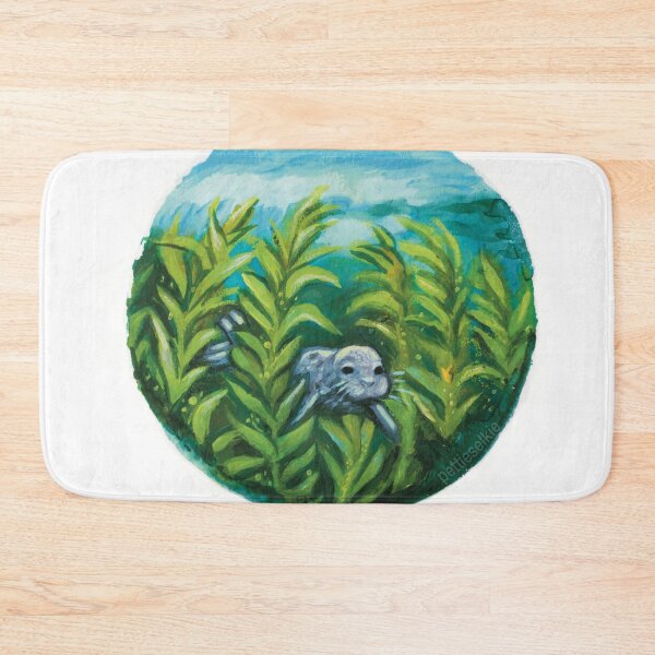 Item preview, seal in kelp forest designed and sold by petselkie.