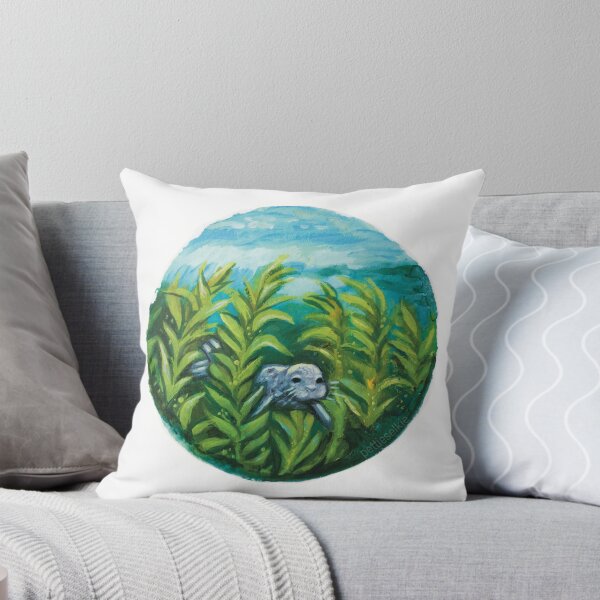 Item preview, seal in kelp forest designed and sold by petselkie.