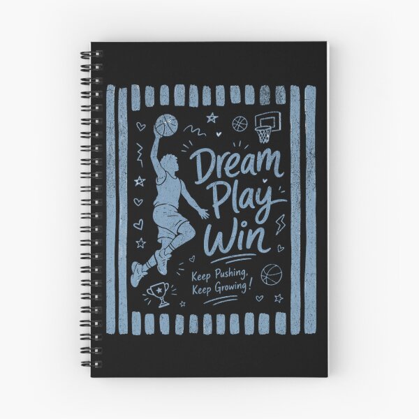 Item preview, Dream Play Win Pastel Basketball Graphic designed and sold by lenalenspod.