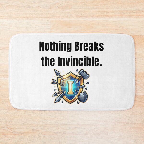 Item preview, Nothing Breaks the Invincible ? | Motivational Warrior Quote T-Shirt designed and sold by UrbanEchoHub.
