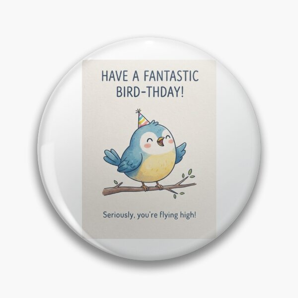 Item preview, Bird Birthday cute kawaii meme gift balloons memes designed and sold by CheeseBlueprint.