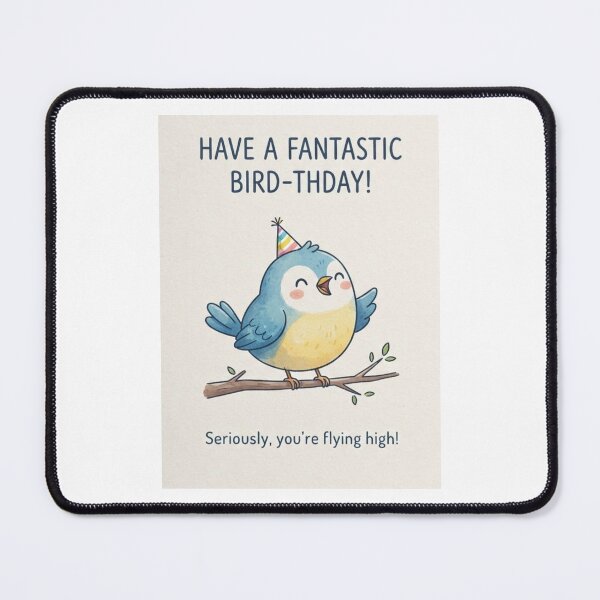Item preview, Bird Birthday cute kawaii meme gift balloons memes designed and sold by CheeseBlueprint.