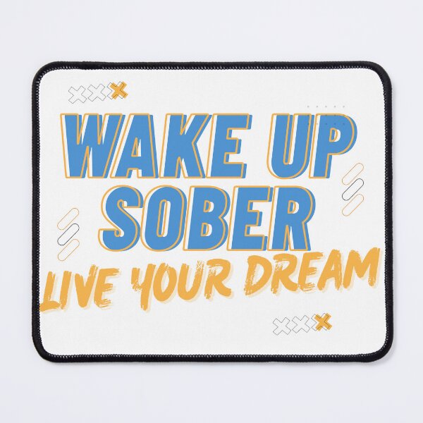 Item preview, Wake Up Sober Live Your Dream T-Shirt | Sober Motivation Tee | Sober Lifestyle Shirt designed and sold by Reverielook.