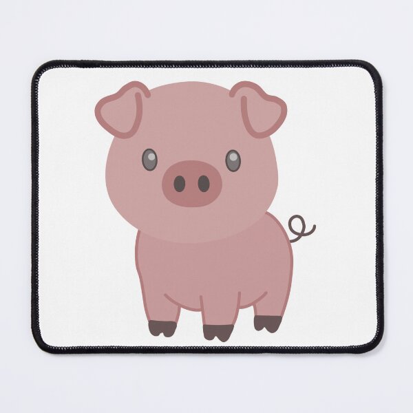 Item preview, Cute Kawaii Pink Pig Cartoon Illustration designed and sold by muhammadkhafidh.