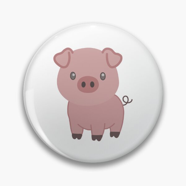 Item preview, Cute Kawaii Pink Pig Cartoon Illustration designed and sold by muhammadkhafidh.