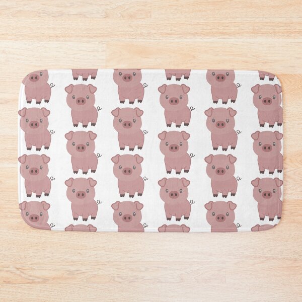 Item preview, Cute Kawaii Pink Pig Cartoon Illustration designed and sold by muhammadkhafidh.