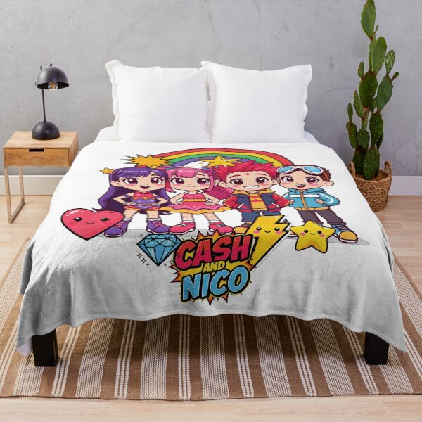 Item preview, cash and nico Kids T-Shirt | Cute Cartoon Character Tee | Fun Kids Apparel designed and sold by Reverielook.