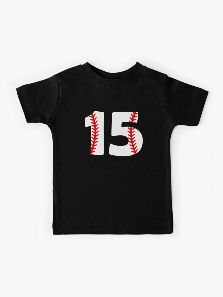 Men's #15 Usa Baseball Jersey, Retro Classic Baseball Shirt