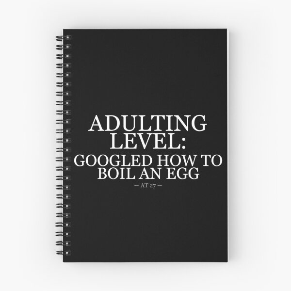 Item preview, Adulting Level Googled How To Boil An Egg At 27 designed and sold by LowKesDesigns.