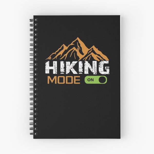 Item preview, Hiking Mode ON – Funny Mountain Hiking & Outdoor Adventure Design designed and sold by Palette & Hue.
